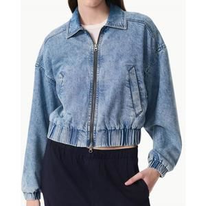 NEW RAG & BONE featherweight lara jacket in chime